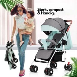 Child Supplies Buggy - Inklapbare Buggy - Baby Stroller - 3 In 1 - Kinderwagen - Grijs -Aanbiedingen BIBS Winkel 1200x1200 3435