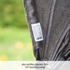 ABC Design Duo Kinderwagen Twin Circle Line - Inclusief Regenhoes - Woven Graphite -Aanbiedingen BIBS Winkel 1200x1200 3438