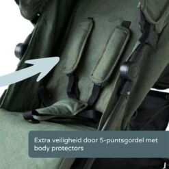 Prénatal Luxe Buggy – Kinderwagen Met Boodschappenmand En Zonneklep - Verstelbare Wandelwagen – Inklapbaar Met 1 Hand - Plooibuggy Groen -Aanbiedingen BIBS Winkel 1200x1200 3482