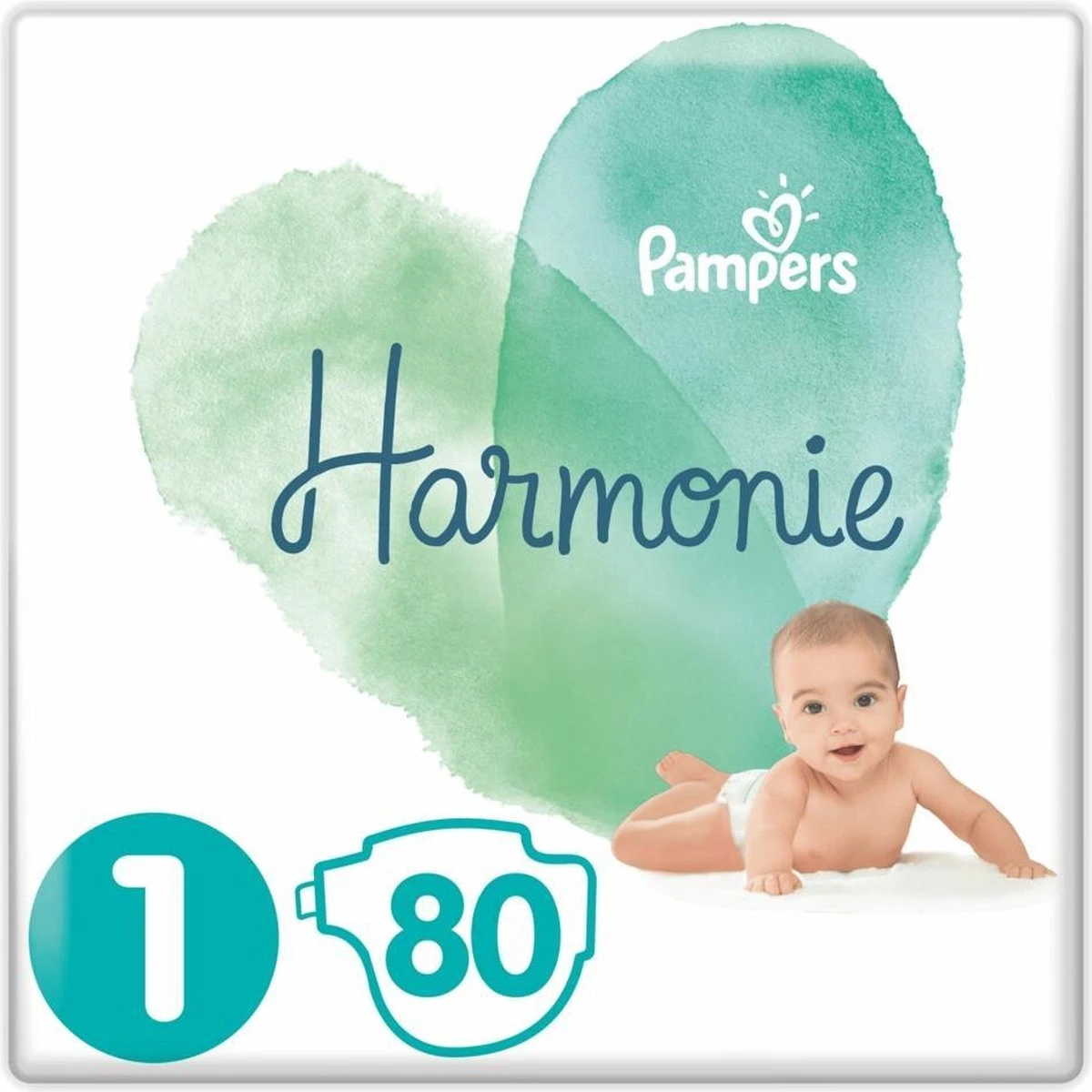 Pampers® Pampers - Harmonie / Pure - Maat 1 - Mega Pack - 80 Luiers 7 Pampers® Pampers - Harmonie / Pure - Maat 1 - Mega Pack - 80 Luiers - Afbeelding 7