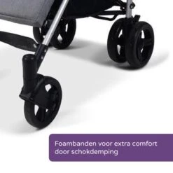 Prénatal Luxe Buggy – Kinderwagen Met Boodschappenmand En Zonneklep - Verstelbare Wandelwagen – Inklapbaar Met 1 Hand - Plooibuggy Grijs -Aanbiedingen BIBS Winkel 1200x1200 3520
