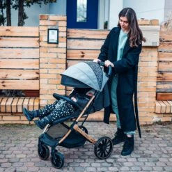 MoMi Wandelwagen - Compacte Lichtgewicht Buggy - Estelle Dakar Met XXL Wielen & Zonnekap - Leopard - Grijs-Goud (geschikt Van 6mnd - 22kg) 28 MoMi Wandelwagen - Compacte Lichtgewicht Buggy - Estelle Dakar Met XXL Wielen & Zonnekap - Leopard - Grijs-Goud (geschikt Van 6mnd - 22kg) -Aanbiedingen BIBS Winkel 1200x1200 3527
