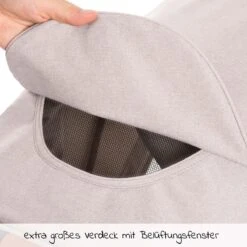 Hauck UpTown Buggy - Met één Hand Opvouwbaar - Beige -Aanbiedingen BIBS Winkel 1200x1200 3536