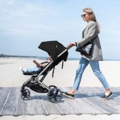 Deryan Luxe XP Buggy XL - Compact Lichtgewicht - Zwart - Aluminium Frame -Aanbiedingen BIBS Winkel 1200x1200 3613