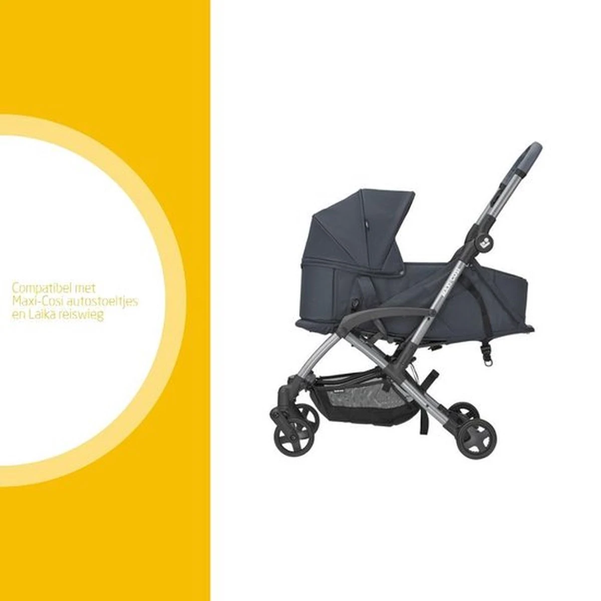 Maxi-Cosi Laika 2 Buggy - Essential Graphite 3 Maxi-Cosi Laika 2 Buggy - Essential Graphite - Afbeelding 3