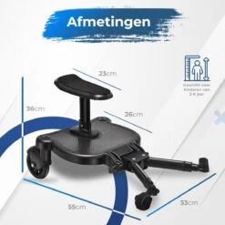 MESC Meerijdplankje Universeel Voor Buggy En Kinderwagen - Meerijdplankje Met Zitje 15 MESC Meerijdplankje Universeel Voor Buggy En Kinderwagen - Meerijdplankje Met Zitje -Aanbiedingen BIBS Winkel 1200x1200 3829