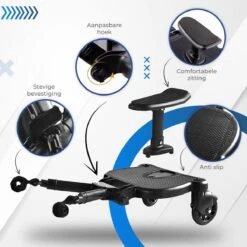 MESC Meerijdplankje Universeel Voor Buggy En Kinderwagen - Meerijdplankje Met Zitje 17 MESC Meerijdplankje Universeel Voor Buggy En Kinderwagen - Meerijdplankje Met Zitje -Aanbiedingen BIBS Winkel 1200x1200 3831