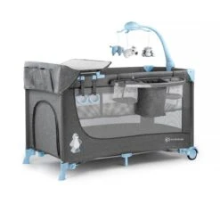 Kinderkraft Joy Luxe - Campingbed Met Schommelfunctie Blauw -Aanbiedingen BIBS Winkel 1200x1200 3904