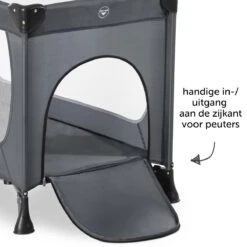 Hauck Dream N Play Plus Campingbedje Set - Met Matras En Muggennet - Grijs -Aanbiedingen BIBS Winkel 1200x1200 3918