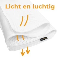 Deryan 3D Welcool Matras - Baby Luxe - Ademend Matras -Aanbiedingen BIBS Winkel 1200x1200 3970