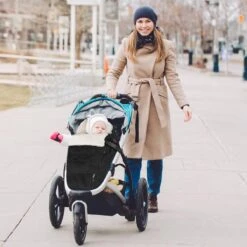 Monzana Voetenzak - Voor Kinderwagen Of Stoeltje - 93x56cm Zwart -Aanbiedingen BIBS Winkel 1200x1200 4242