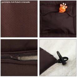 Monzana Voetenzak - Voor Kinderwagen Of Stoeltje - 93x56cm Bruin -Aanbiedingen BIBS Winkel 1200x1200 4251