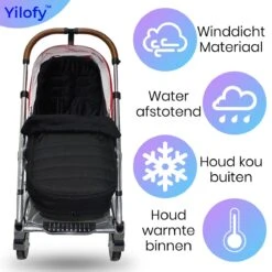 Yilofy Universele Luxe Voetenzak Babywagen & Autostoel Zwart Buggy Kinderwagen Voetzak 15 Yilofy Universele Luxe Voetenzak Babywagen & Autostoel Zwart Buggy Kinderwagen Voetzak -Aanbiedingen BIBS Winkel 1200x1200 4264