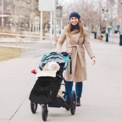 Monzana Kinderwagen Voetenzak Beige | Teddy | Maxi-Cosi | Met Opbergtas -Aanbiedingen BIBS Winkel 1200x1200 4281