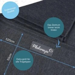 Makimaja Baby Sling - Donkergrijs - Hoge Kwaliteit 100% Natuurlijk Katoen Baby Sling - Baby Sling Pasgeborenen En Baby's Tot 15 Kg - Plus Inclusief: Baby Slabbetje 10 Makimaja Baby Sling - Donkergrijs - Hoge Kwaliteit 100% Natuurlijk Katoen Baby Sling - Baby Sling Pasgeborenen En Baby's Tot 15 Kg - Plus Inclusief: Baby Slabbetje -Aanbiedingen BIBS Winkel 1200x1200 4317