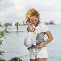 Minimonkey Mini Sling Grijs - Klein En Fijn -Aanbiedingen BIBS Winkel 1200x1200 4350