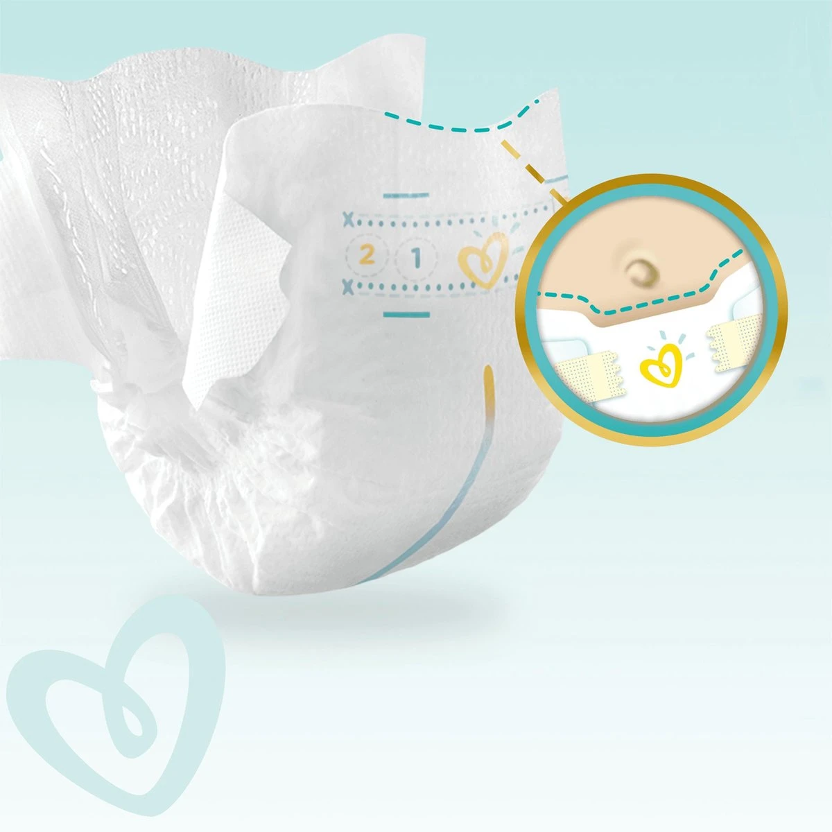 Pampers® Pampers Premium Protection Luiers - Maat 1 (2-5 Kg) - 144 Stuks - Maandbox 4 Pampers® Pampers Premium Protection Luiers - Maat 1 (2-5 Kg) - 144 Stuks - Maandbox - Afbeelding 4