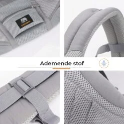 Deryan Meinkind Draagzak - Buikdrager 4-in-1 Antraciet/Grijs -Aanbiedingen BIBS Winkel 1200x1200 4411