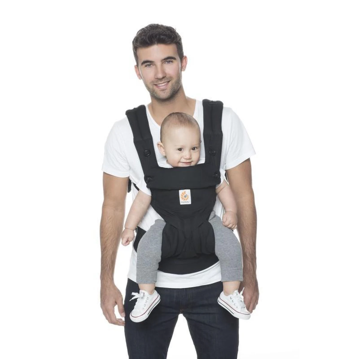 Ergobaby 360 Four Positions Baby Draagzak - Pure Black 8 Ergobaby 360 Four Positions Baby Draagzak - Pure Black - Afbeelding 8