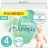 Pampers® Pampers - Harmonie Pure - Maat 4 - Maandbox - 144 Luiers