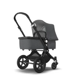 Bugaboo Cameleon 3 Plus Kinderwagen Met Stoel En Wieg - Zwart / Gemȇleerd Grijs -Aanbiedingen BIBS Winkel 1200x1200 4641