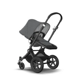 Bugaboo Cameleon 3 Plus Kinderwagen Met Stoel En Wieg - Zwart / Gemȇleerd Grijs -Aanbiedingen BIBS Winkel 1200x1200 4642