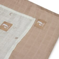 Jollein Hydrofiele Doek Large 115x115cm Stargaze - Biscuit - 2 Stuks -Aanbiedingen BIBS Winkel 1200x1200 47