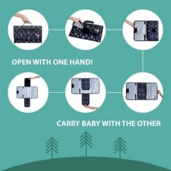 BOTC Baby Verschoningsmatje Voor Onderweg - Draagbaar Verschoonmatje - Luieretui -Verschoningsmatje Opvouwbaar -Aanbiedingen BIBS Winkel 1200x1200 4745