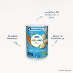 NaturNes Bio Nutripops Wortel - Baby Tussendoortje - Vanaf 10 Maanden - 4 Stuks - Totaal 20 Porties -Aanbiedingen BIBS Winkel 1200x1200 4881