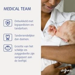 Difrax Fopspeen Natural 0-6 Maanden Nature - Sage/Groen Sprinkles - 2 Stuks -Aanbiedingen BIBS Winkel 1200x1200 4939