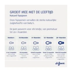 Difrax Fopspeen Natural 20+ Maanden Nature - Paars/Dahlia Arches - 2 Stuks -Aanbiedingen BIBS Winkel 1200x1200 4953