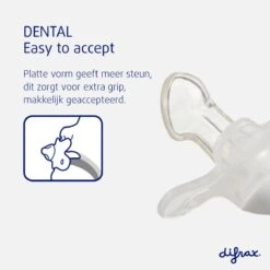 Difrax Fopspeen Newborn Dental - Lichtblauw/Crèmewit/Lichtroze/Lichtgroen - Orthodontische Speen - 4 Stuks -Aanbiedingen BIBS Winkel 1200x1200 4967