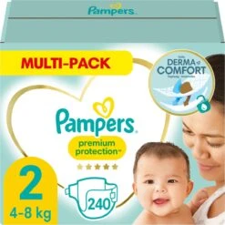 Pampers® Pampers Premium Protection Luiers - Maat 2 (4-8kg) - 240 Stuks - Multi-Pack 20 Pampers® Pampers Premium Protection Luiers - Maat 2 (4-8kg) - 240 Stuks - Multi-Pack -Aanbiedingen BIBS Winkel 1200x1200 503