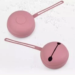 2 Stuks - Siliconen Speenhouder Baby - Roze En Beige -Aanbiedingen BIBS Winkel 1200x1200 5063