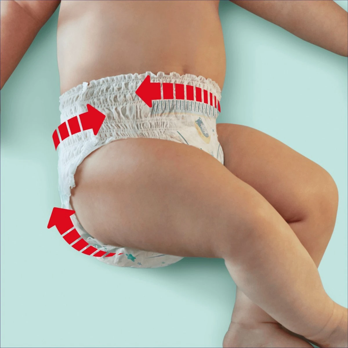Pampers® Pampers Night Pants - Maat 6 (15kg+) - 31 Luierbroekjes - Nachtluiers 2 Pampers® Pampers Night Pants - Maat 6 (15kg+) - 31 Luierbroekjes - Nachtluiers - Afbeelding 2