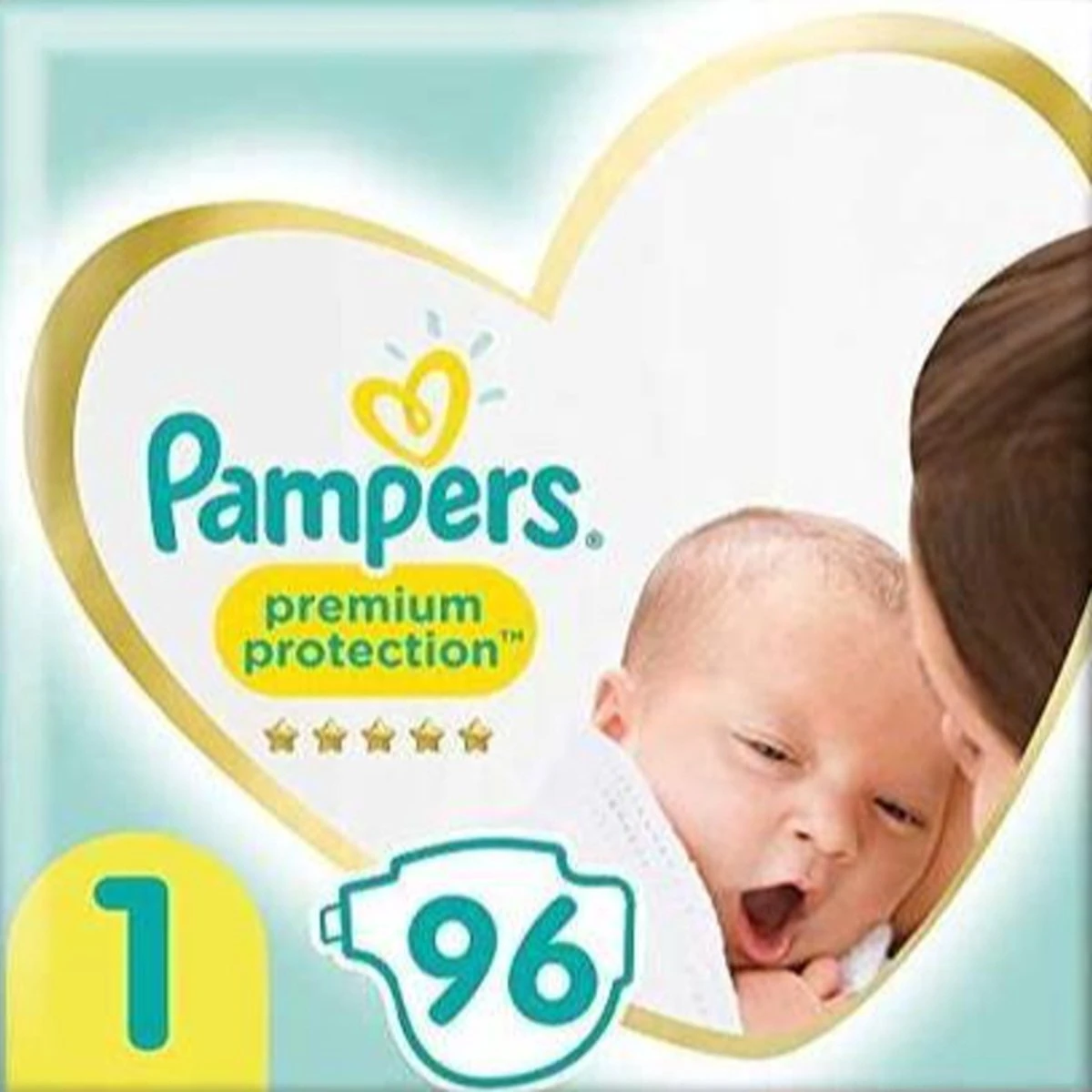 Pampers® Pampers Premium Protection Luiers - Maat 1 - 2 Tot 5kg - 96 Stuks 11 Pampers® Pampers Premium Protection Luiers - Maat 1 - 2 Tot 5kg - 96 Stuks - Afbeelding 11
