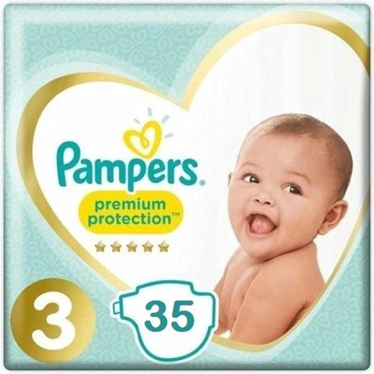 Pampers® Pampers Premium Protection New Baby - Maat 3 - 6 -10kg - 35 Stuks -Luiers 6 Pampers® Pampers Premium Protection New Baby - Maat 3 - 6 -10kg - 35 Stuks -Luiers - Afbeelding 6