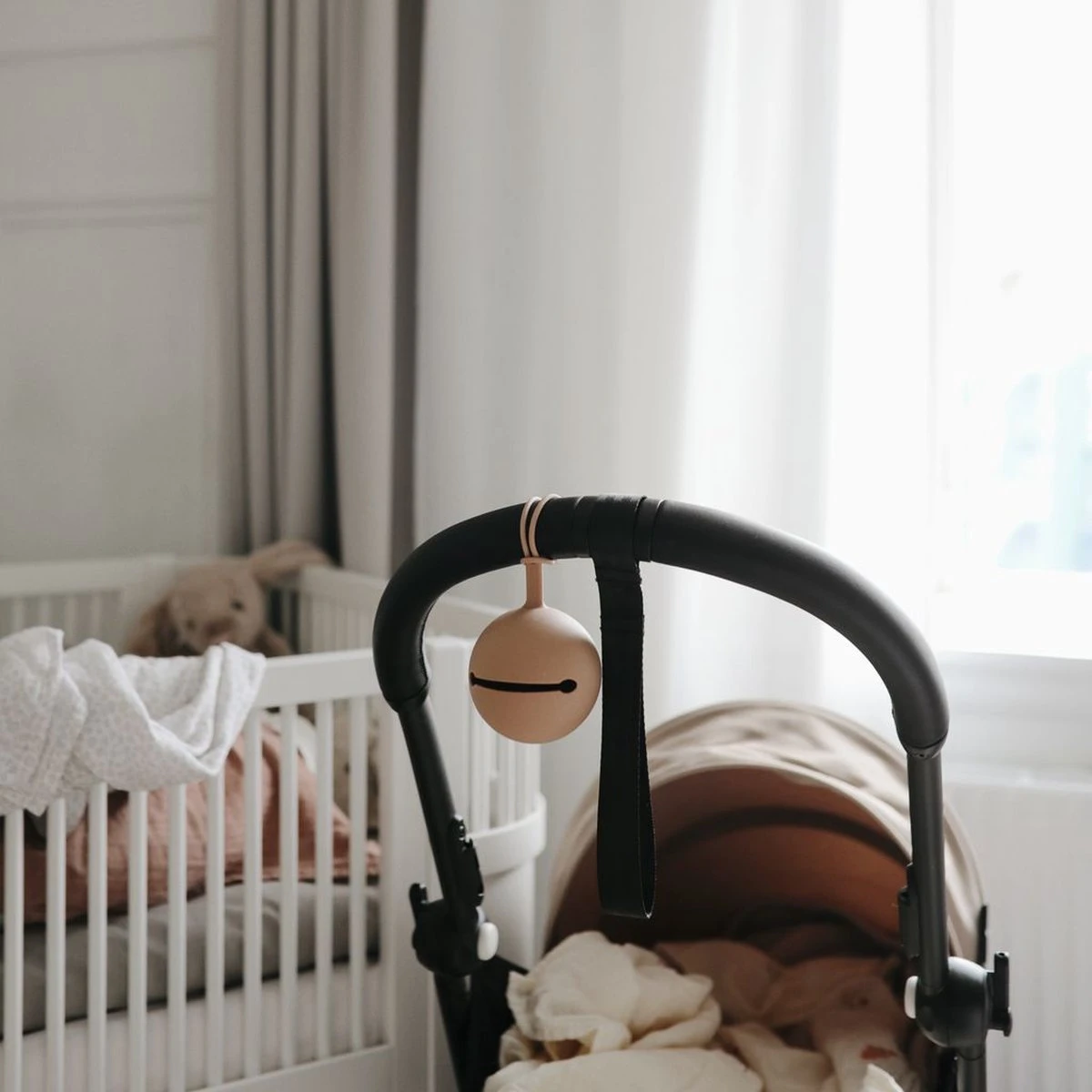 Mushie Pacifier Case - Siliconen - Speenhouder - Shifting Sand 2 Mushie Pacifier Case - Siliconen - Speenhouder - Shifting Sand - Afbeelding 2