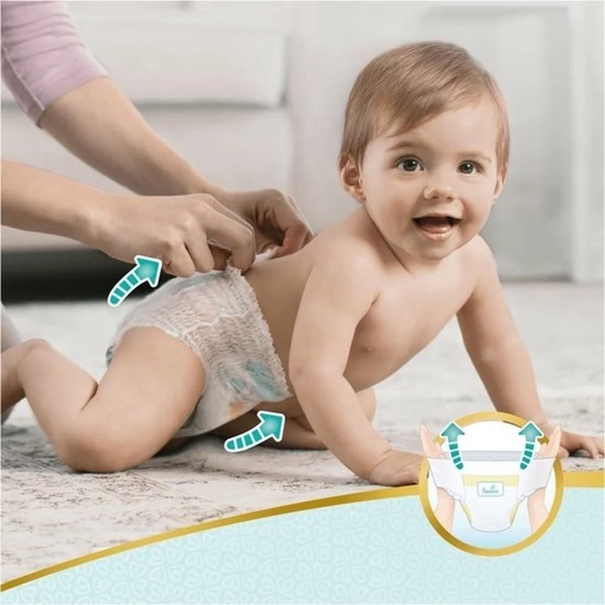 Pampers® Pampers - Premium Protection Pants - Maat 6 - 56 Luierbroekjes 6 Pampers® Pampers - Premium Protection Pants - Maat 6 - 56 Luierbroekjes - Afbeelding 6