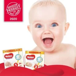 Huggies Luiers - Maat 1 (2 Tot 5 Kg) - 336 (16x21) Stuks - Newborn - Voordeelverpakking -Aanbiedingen BIBS Winkel 1200x1200 559