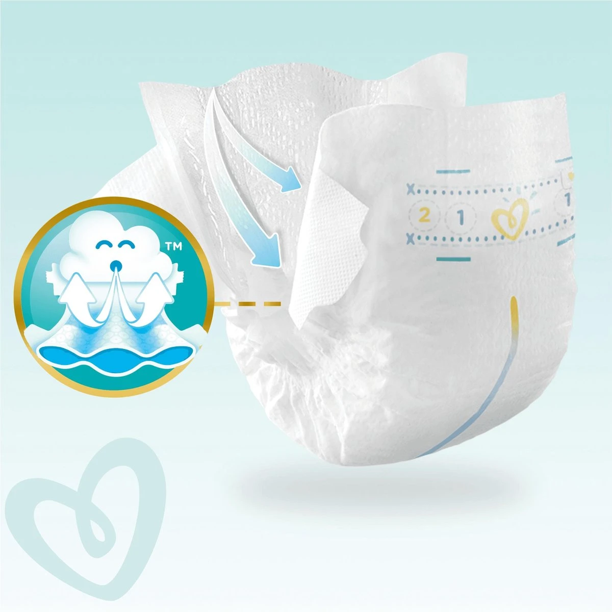 Pampers® Pampers Premium Protection Luiers Maat 3 - 80 Luiers 3 Pampers® Pampers Premium Protection Luiers Maat 3 - 80 Luiers - Afbeelding 3