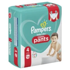 Pampers® Pampers Baby-Dry Pants Maat 4 (9kg-15kg) - 24 Luierbroekjes 23 Pampers® Pampers Baby-Dry Pants Maat 4 (9kg-15kg) - 24 Luierbroekjes -Aanbiedingen BIBS Winkel 1200x1200 652