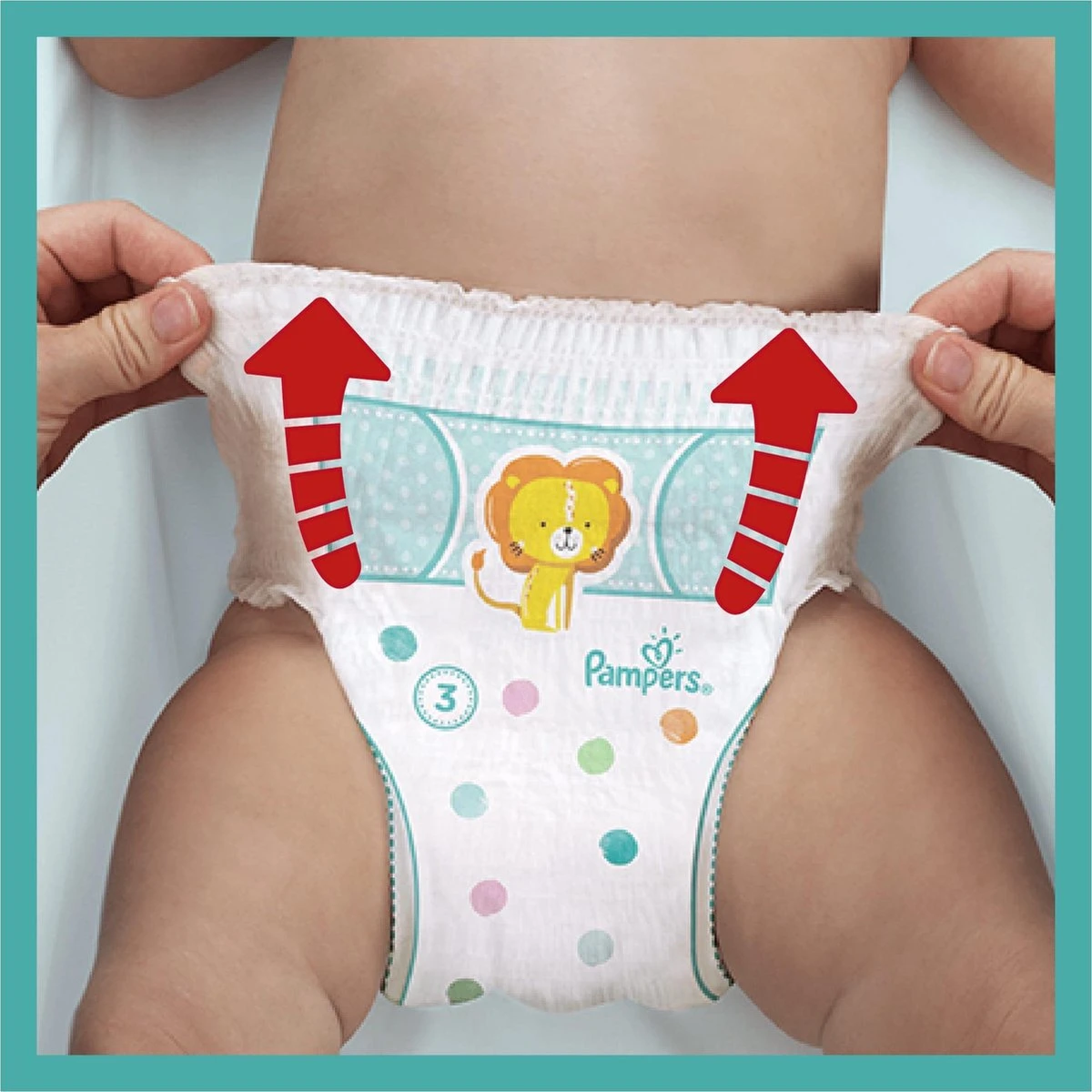 Pampers® Pampers Baby-Dry Pants Maat 4 (9kg-15kg) - 24 Luierbroekjes 12 Pampers® Pampers Baby-Dry Pants Maat 4 (9kg-15kg) - 24 Luierbroekjes - Afbeelding 12