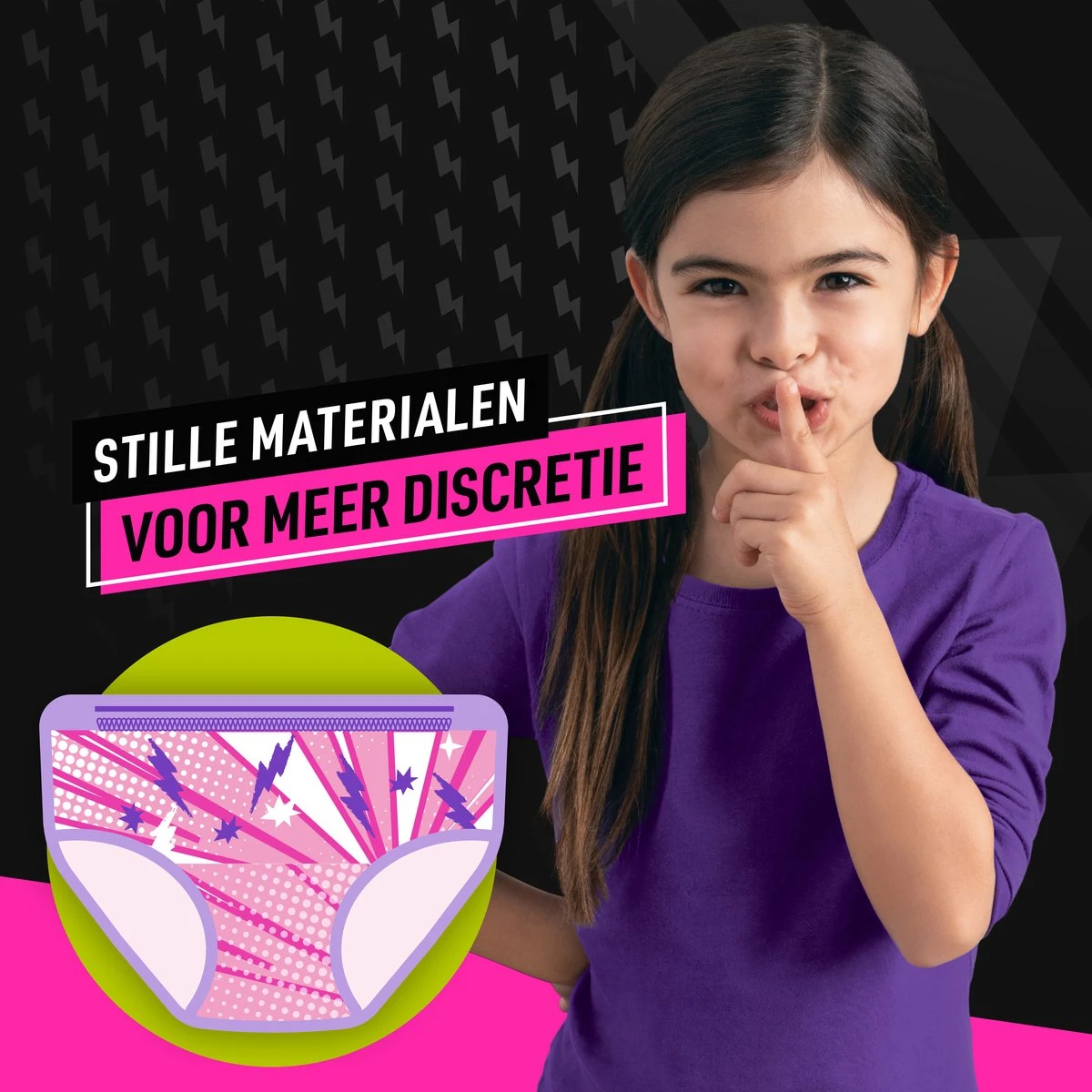 Ninjamas Pyjama Pants Luierbroekjes Meisje - 10 Nachtluiers Voor Bedplassen - 4-7 Jaar 6 Ninjamas Pyjama Pants Luierbroekjes Meisje - 10 Nachtluiers Voor Bedplassen - 4-7 Jaar - Afbeelding 6