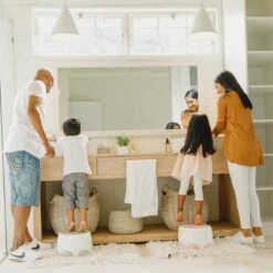 Bumbo Step 'n Potty Powder Blue -Toilet Trainer- Brilverkleiner Met Opstapje -Toilet Bril Zitje - 3 In 1 WC Potje - WC Verkleiner - WC Zindelijkheids Training Voor Jongens/Meisjes - Urinoirs Voor Kind/Peuter Van 2 Tot 7 Jaar - Wit Met Blauw -Aanbiedingen BIBS Winkel 1200x1200 722