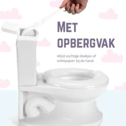 Casteleyn - Plaspotje - WC Potje - Toilet Trainer - Kinder Toilet - Met Geluid - Tot 21KG - Wit -Aanbiedingen BIBS Winkel 1200x1200 804