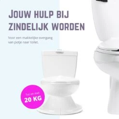 Casteleyn - Plaspotje - WC Potje - Toilet Trainer - Kinder Toilet - Met Geluid - Tot 21KG - Wit -Aanbiedingen BIBS Winkel 1200x1200 808