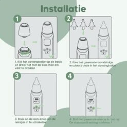 Hunnybunny® Elektrische Neusreiniger Voor Baby’s Met Muziek En Licht – Neuspeer - Aspirator - Neuszuiger - USB-compatibel -Aanbiedingen BIBS Winkel 1200x1200 885