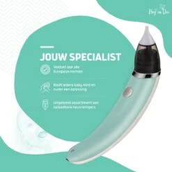 Hoy En Dia® Neusreiniger Baby Snoetenpoetsers - Neuspeer Met USB - Elektrische Neuszuiger - Toetenvegers -Aanbiedingen BIBS Winkel 1200x1200 899