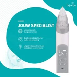 Hoy En Dia Neusreiniger Baby Snoetenpoetsers – Elektrische Neuszuiger En Blackhead Remover- Neuspeer Met USB - Muziek -Aanbiedingen BIBS Winkel 1200x1200 907